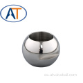Bola de esfera de tubería de 4 'para la válvula de bola soldada